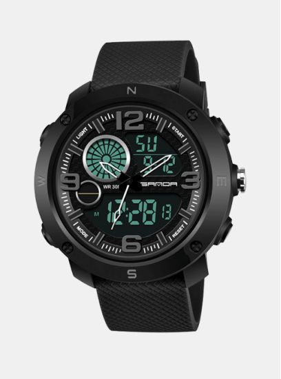 Moška ura Sanda Gator Črna